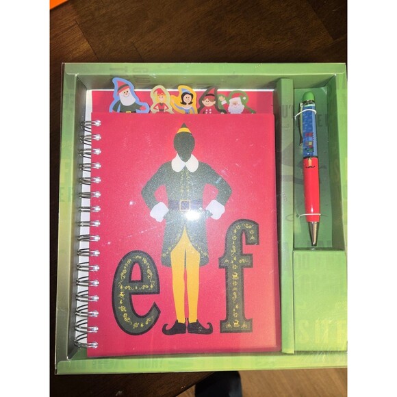 ELF Spiral Journal and Pen - Picture 1 of 5